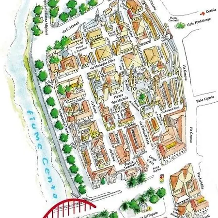 Ampio Vista Mare Per 6 Persone * Albenga