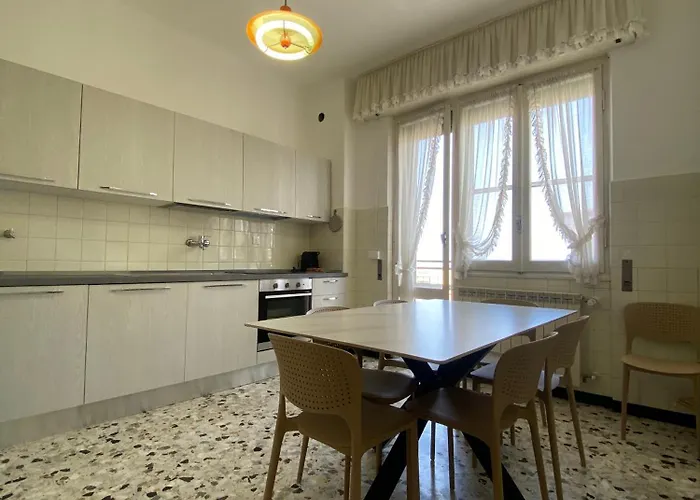 Ampio Vista Mare Per 6 Persone 公寓 阿尔本加