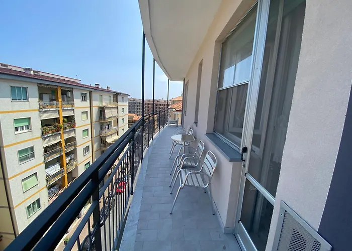 公寓 Ampio Vista Mare Per 6 Persone 阿尔本加